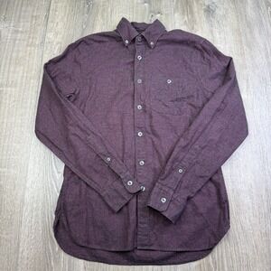 Todd Snyder Shirt Cotton Cashmere Blend Casual Button Shirt Mens Size XS